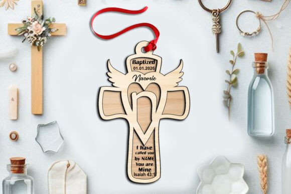 Download Cross Laser SVG Letter N Ornament Gift - Premium Resources